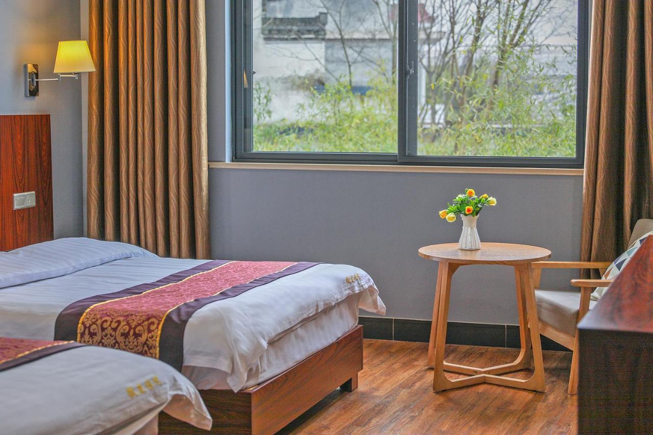 Huangshan North Station Huiting Boutique Hostel Shangchanglin Exterior foto